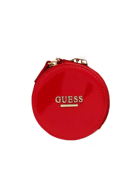 Подарунковий набір Guess гаманець та брелок 1159859627 (Червоний One size)