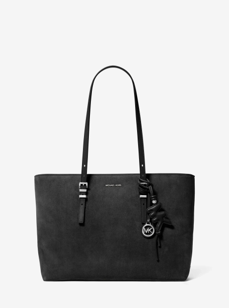 Брелок Michael Kors из натуральной кожи 1163361082 (Черный One size)