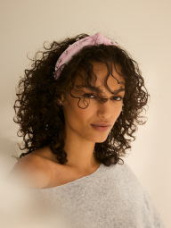 Обруч для волосся зі стразами Victoria's Secret 1159841459 (Рожевий One size)