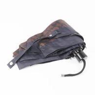 Зонт COACH с принтом 1159852957 (Черный/Коричневый One size)