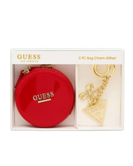Подарочный набор Guess кошелек и брелок 1159859627 (Красный One size)