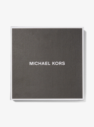 Подарочный набор Michael Kors обложка для паспорта и багажная бирка 1163355611 (Черный One size)