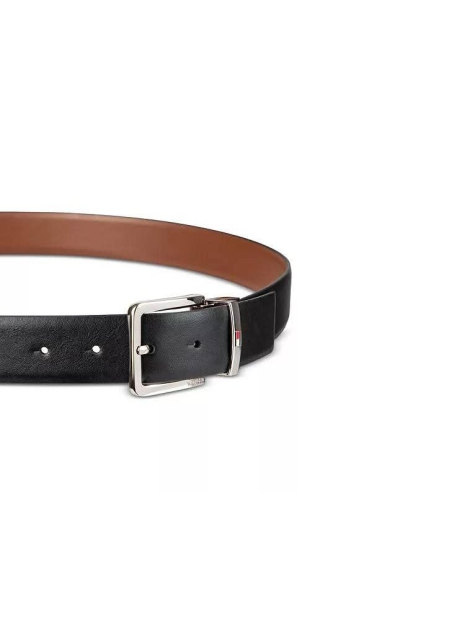 Чоловічий ремінь 4 в 1 Tommy Hilfiger двосторонній 1159839581 (Чорний/Коричневий One size)