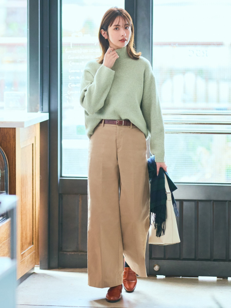 Шкіряний ремінь UNIQLO 1159841521 (Коричневий L)
