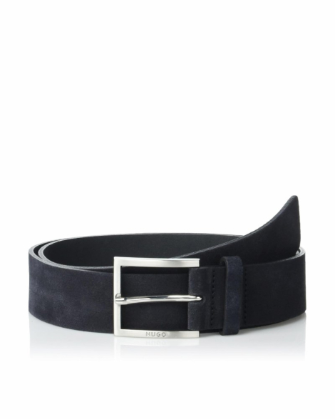 Чоловічий замшевий ремінь HUGO by Hugo Boss 1159842193 (Синій 32)