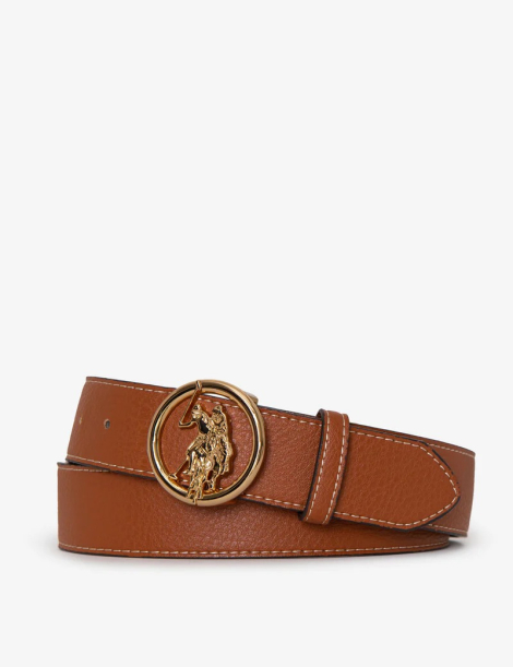 Стильный женский ремень U.S. POLO ASSN 1159842714 (Коричневый L)