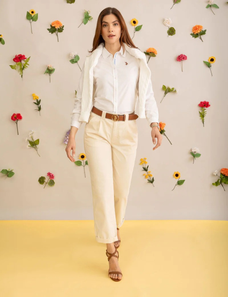 Стильный женский ремень U.S. POLO ASSN 1159842714 (Коричневый L)