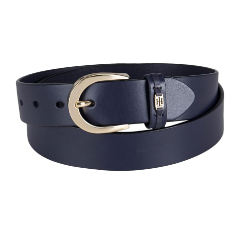 Кожаный женский ремень Tommy Hilfiger 1159845533 (Синий 3X)