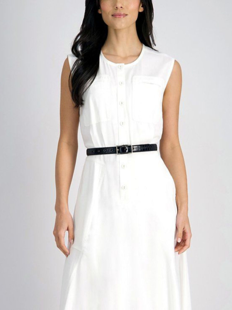 Женский кожаный ремень Calvin Klein 1159845682 (Черный M)