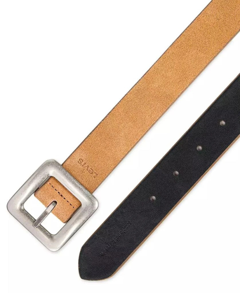 Женский двусторонний ремень Levi's 1159847696 (Черный/Коричневый L)