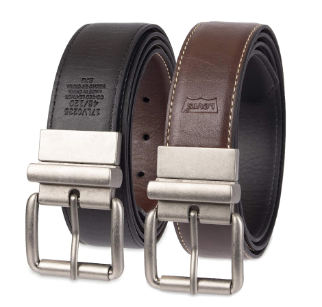 Двусторонний ремень Levi's 1159848830 (Черный/Коричневый 50)