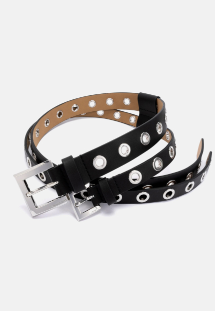 Подвійний ремінь Michael Kors набір 1159848739 (Чорний S)