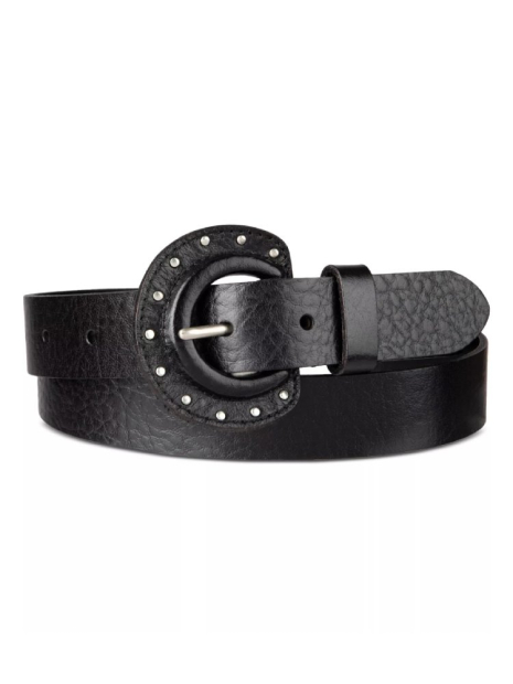 Кожаный женский ремень Levi's 1159849512 (Черный M)