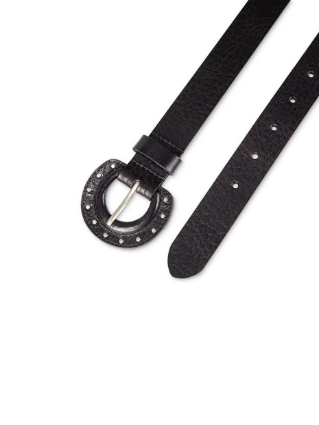 Кожаный женский ремень Levi's 1159849512 (Черный M)