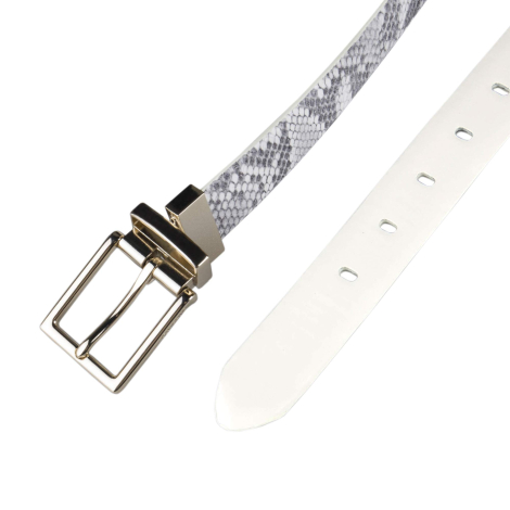 Жіночий ремінь шкіряний Calvin Klein двосторонній 1159850631 (Різні кольори 3X)