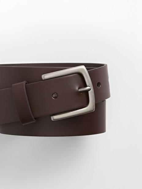 Мужской ремень GAP из экокожи 1159851497 (Коричневый 32)