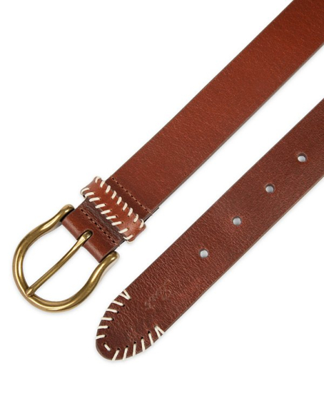 Кожаный женский ремень Levi's 1159851637 (Коричневый M)