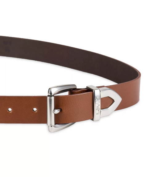 Шкіряний жіночий ремінь Levi's 1159851785 (Коричневий 2X)