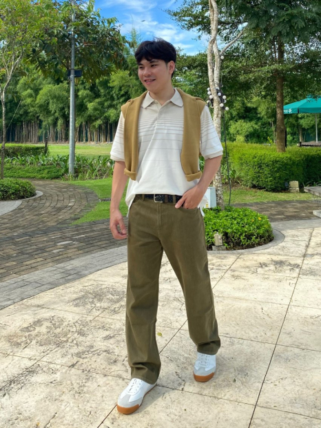 Кожаный плетеный ремень UNIQLO 1159854336 (Черный XL)