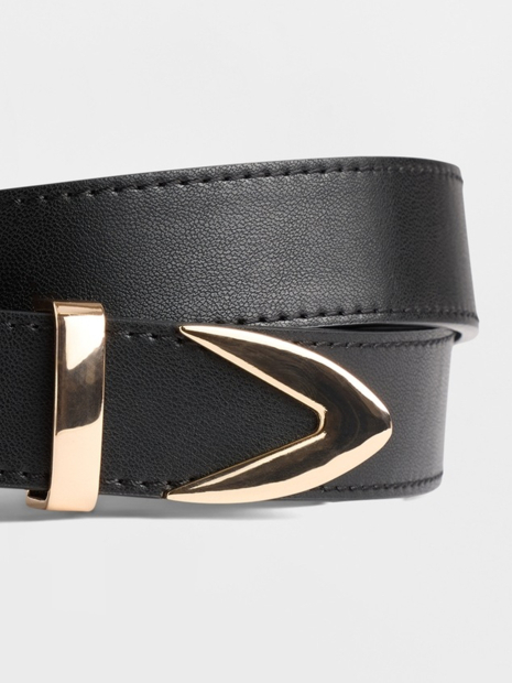 Женский ремень GAP из экокожи 1159856906 (Черный XS)