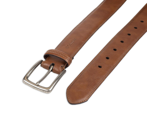 Чоловічий ремінь Columbia з екошкіри 1159856853 (Коричневий 34)