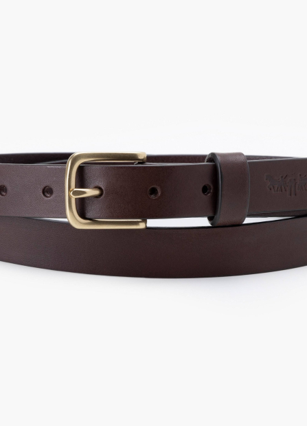 Мужской кожаный ремень Levi's 1159857770 (Коричневый 34)