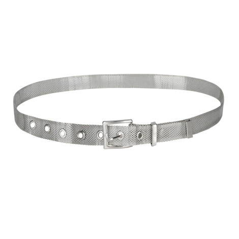 Женский металлический ремень Calvin Klein 1159860001 (Серебристый 1X)