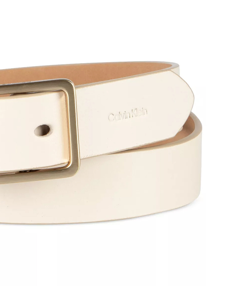 Жіночий ремінь Calvin Klein 1159860003 (Молочний XL)