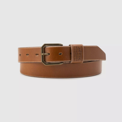 Шкіряний ремінь Levi's 1159862332 (Коричневий 42)