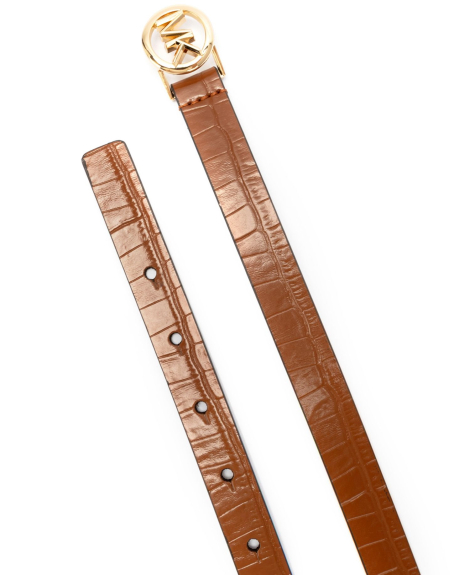Жіночий ремінь шкіряний Michael Kors 1160010300 (Коричневий S)