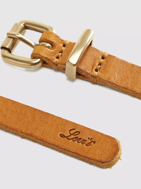 Женский кожаный ремень Levi's 1162142758 (Коричневый M)