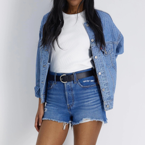 Кожаный ремень Levi's 1162253343 (Черный L)