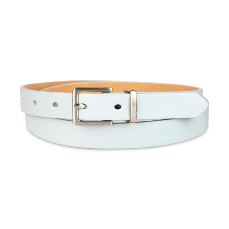 Жіночий ремінь шкіряний Calvin Klein 1163010476 (Блакитний XL)