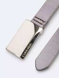 Жіночий ремінь Calvin Klein 1159839204 (Сріблястий S)