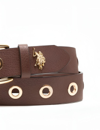 Стильный женский ремень U.S. POLO ASSN 1159840207 (Коричневый M)