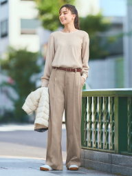 Шкіряний ремінь UNIQLO 1159841521 (Коричневий L)