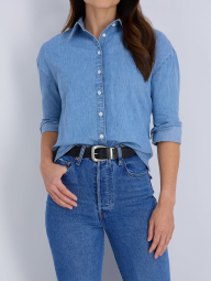 Женский двусторонний ремень Levi's 1159842147 (Черный/Коричневый S)