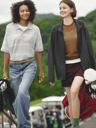 Плетеный ремень UNIQLO из текстиля с кожаными вставками 1159843558 (Бежевый L)