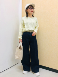Плетеный ремень UNIQLO из текстиля с кожаными вставками 1159843558 (Бежевый L)