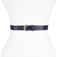 Кожаный женский ремень Tommy Hilfiger 1159845533 (Синий 3X)