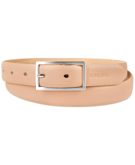 Женский кожаный ремень Calvin Klein 1159845587 (Бежевый S)