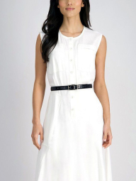 Женский кожаный ремень Calvin Klein 1159845682 (Черный M)