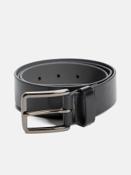 Мужской ремень GUESS с логотипом 1159846965 (Черный 30)