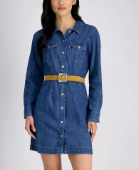 Женский двусторонний ремень Levi's 1159847696 (Черный/Коричневый L)