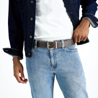 Двусторонний ремень Levi's 1159848830 (Черный/Коричневый 50)