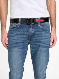 Мужской ремень GUESS с логотипом 1159849309 (Черный XL)