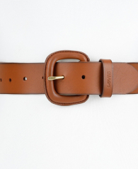 Шкіряний жіночий ремінь Levi's 1159849445 (Коричневий XL)