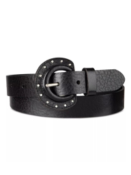 Кожаный женский ремень Levi's 1159849512 (Черный M)