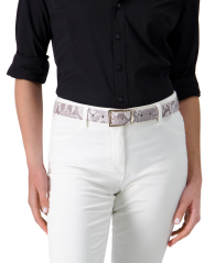 Жіночий ремінь шкіряний Calvin Klein двосторонній 1159850631 (Різні кольори 3X)