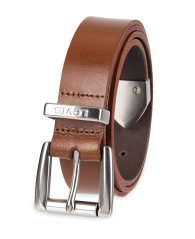 Кожаный женский ремень Levi's 1159851785 (Коричневый 2X)